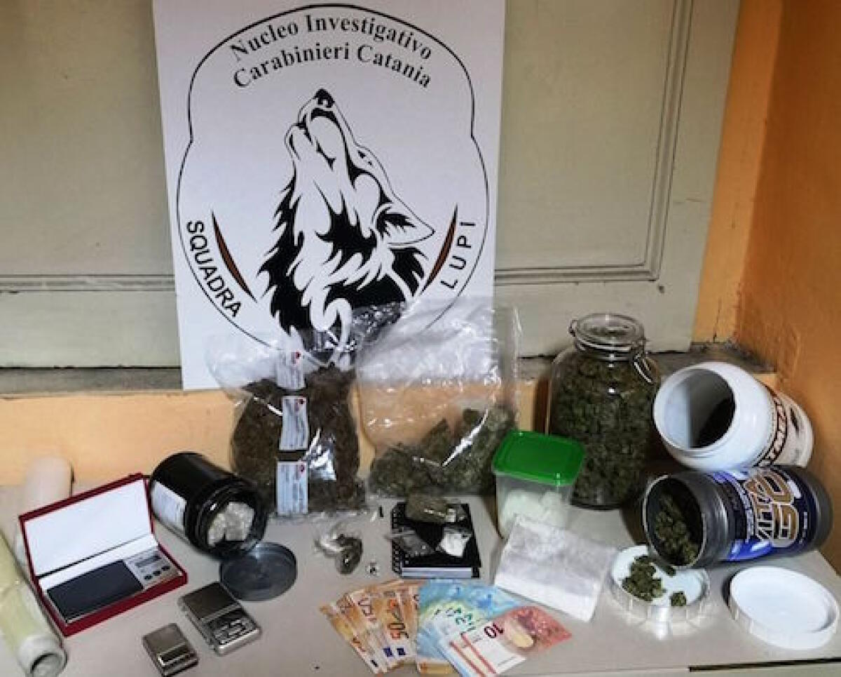 CATANIA: Pusher arrestato in Corso delle Province - 