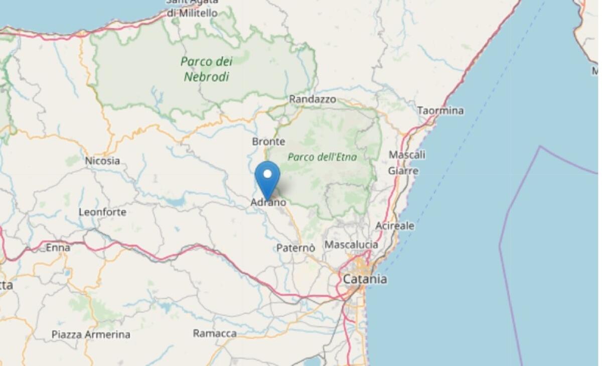 TANTISSIME MICRO SCOSSE TRA ADRANO E BIANCAVILLA IN UN ORA - 