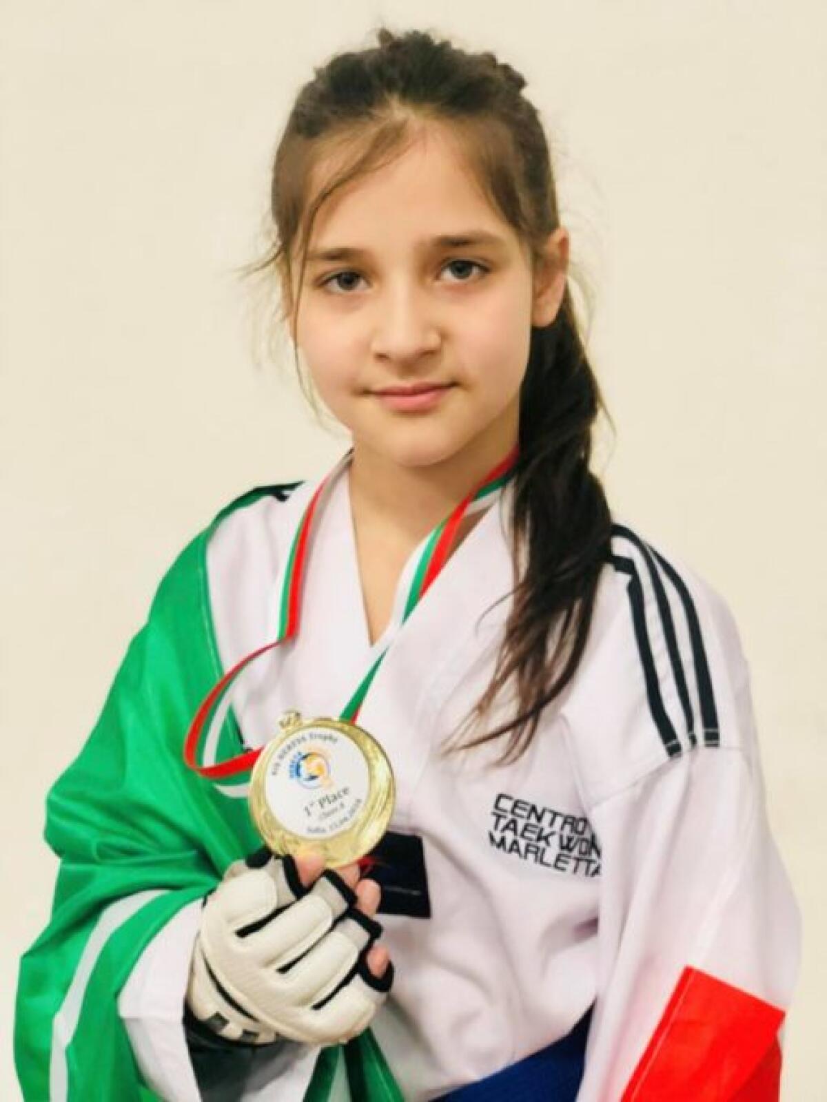 PATERNO': TAEKWONDO MARLETTA Asia Marletta ORO in Bulgaria - 
