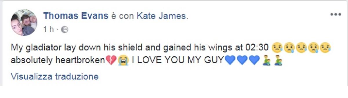 Il piccolo Alfie è morto: l'annuncio dei genitori "Il nostro gladiatore è volato via" - 