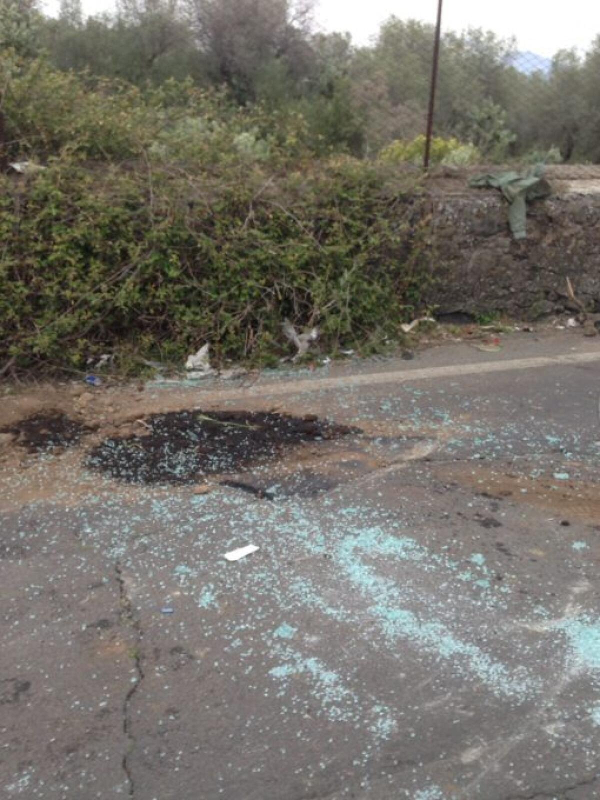 BELPASSO: Auto si ribalta - 