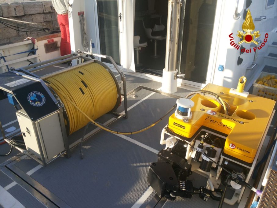 ACITREZZA: Un robot per trovare il sub scomparso, ma le ricerche ancora sono ferme