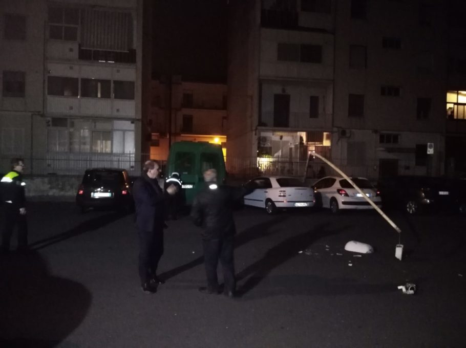 PATERNO': Tragedia sfiorata in via Dalmazia - FOTO