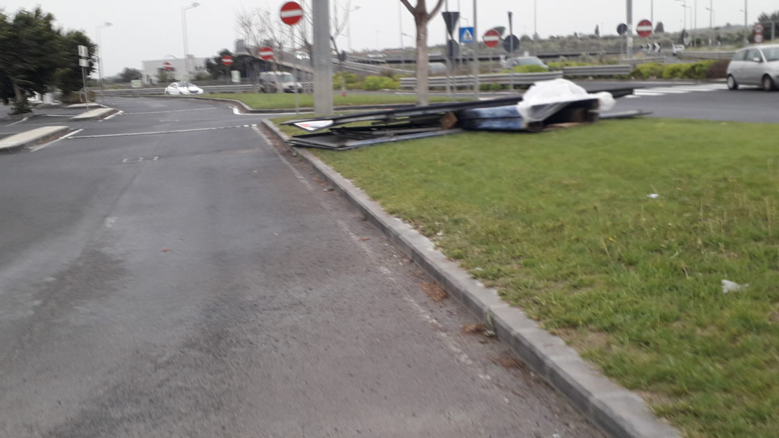 PATERNO': Tragedia sfiorata in via Dalmazia - FOTO