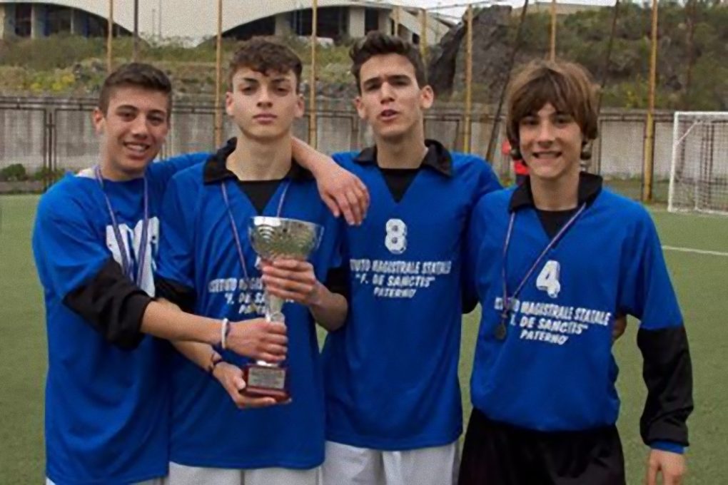 PATERNO': L'Istituto Francesco De Sanctis è Campione Provinciale 2018 di Calcio a 5