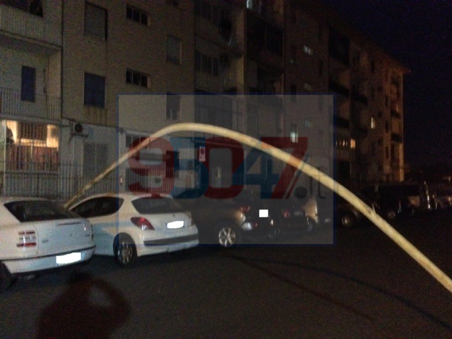 PATERNO': Tragedia sfiorata in via Dalmazia - FOTO