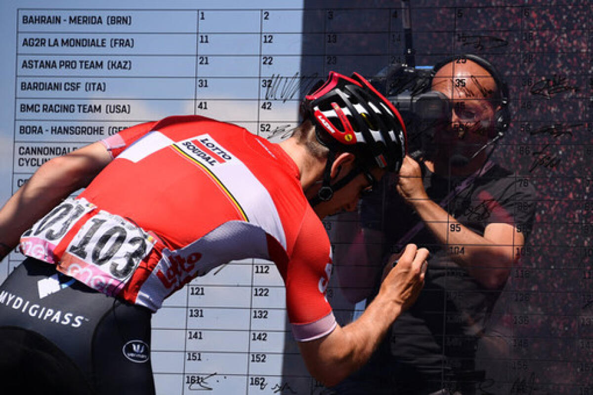 RECORD DI PAESI PER IL GIRO D'ITALIA IN TV - 