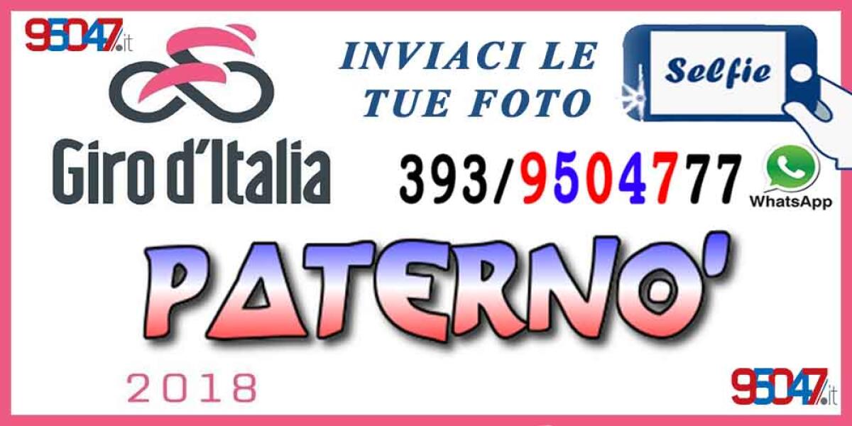 Ci siamo, il GIRO D'ITALIA pronto a al passaggio di Paternò: inviaci le tue FOTO della Carovana Rosa, 95047.it le pubblicherà! - 
