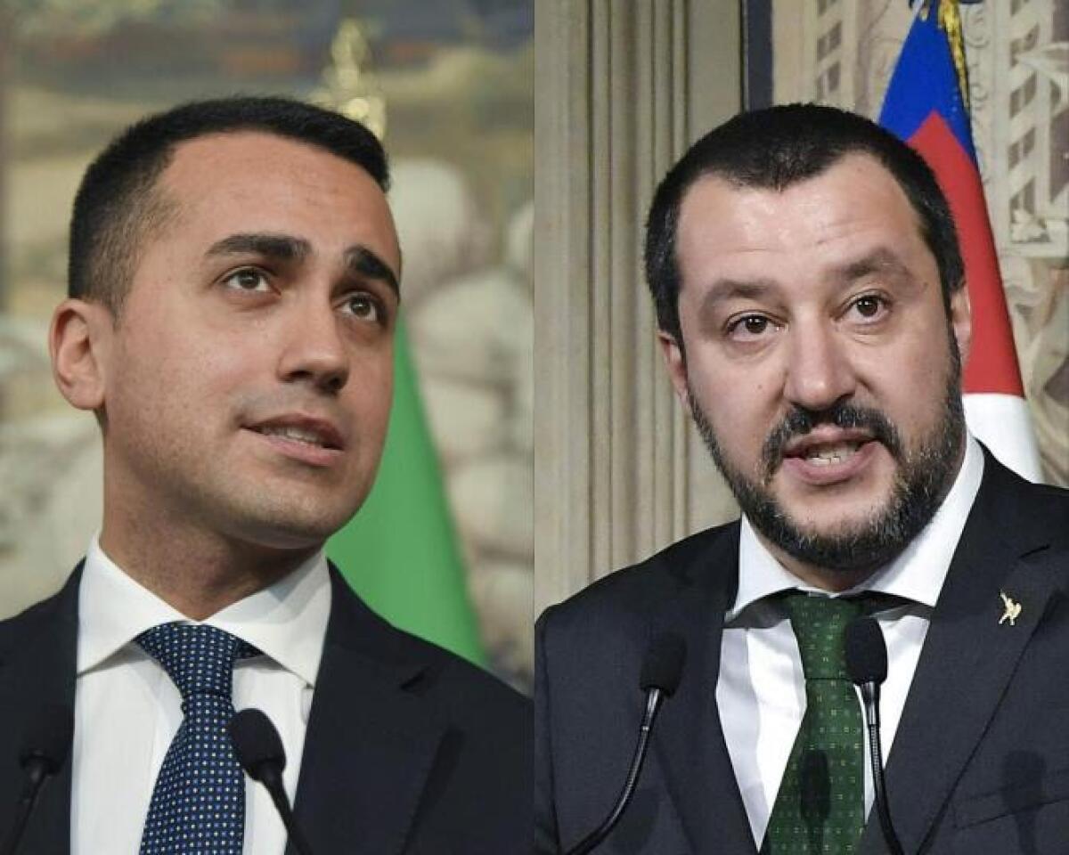 Raggiunto accordo politico Movimento 5 Stelle – Lega - 
