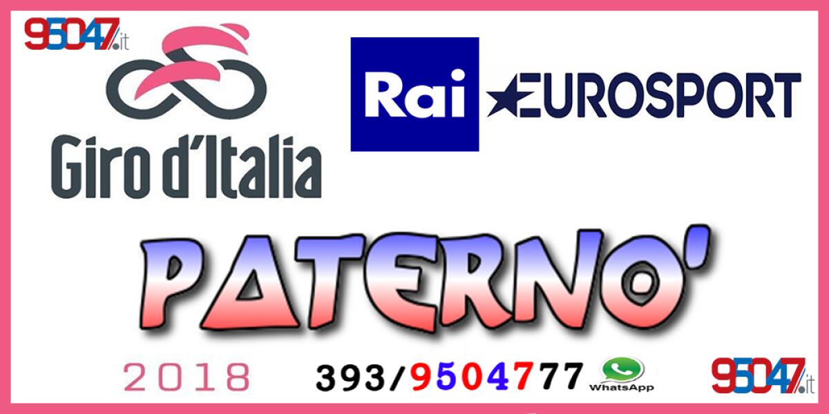 Giro d'Italia a Paternò: i video della Rai e di Eurosport - 
