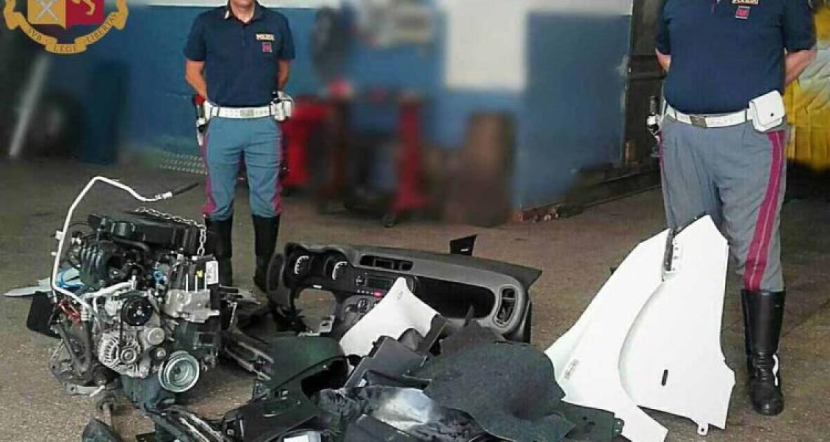 MILAZZO: Polstrada denuncia tre Catanesi: trasportavano una Panda rubata “a pezzi” - 