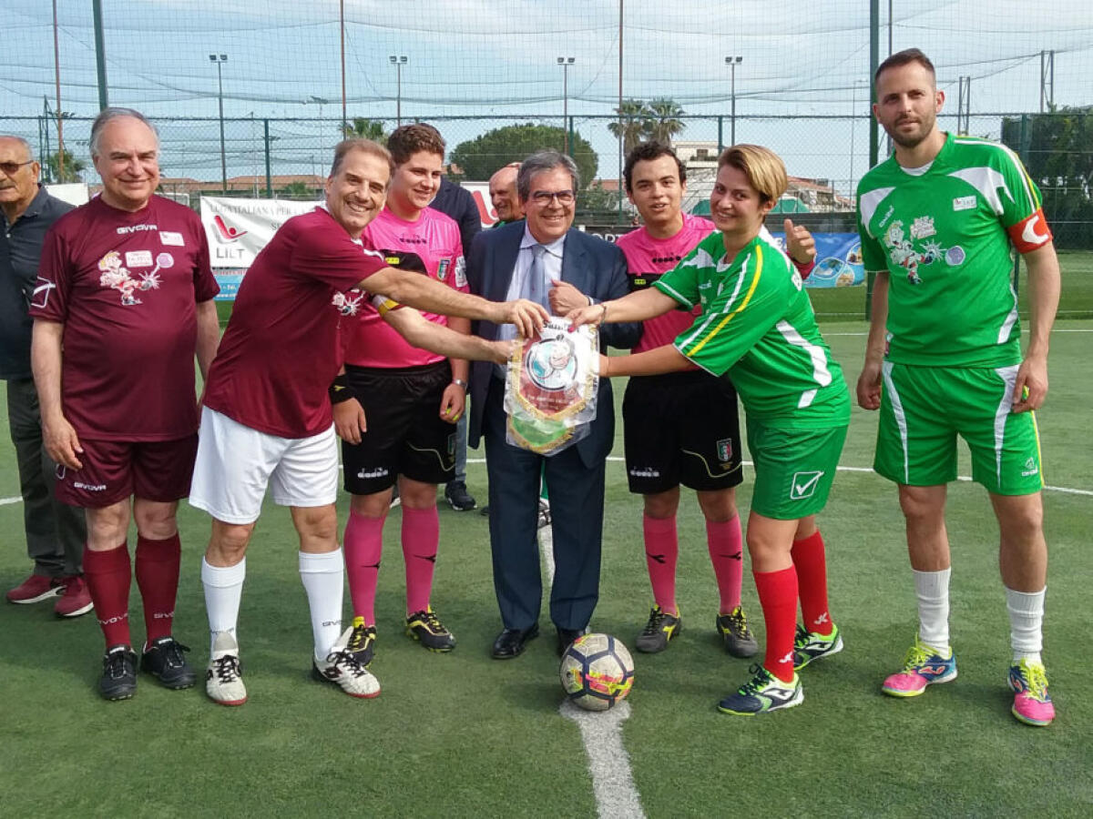 CATANIA: SABATO SCORSO LA QUINTA EDIZIONE DI "DAI UN CALCIO AL LINFOMA" - 