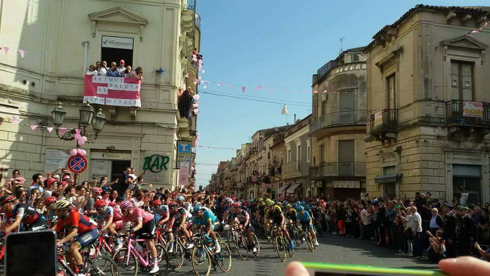 Giro d'Italia a Paternò: le vostre immagini