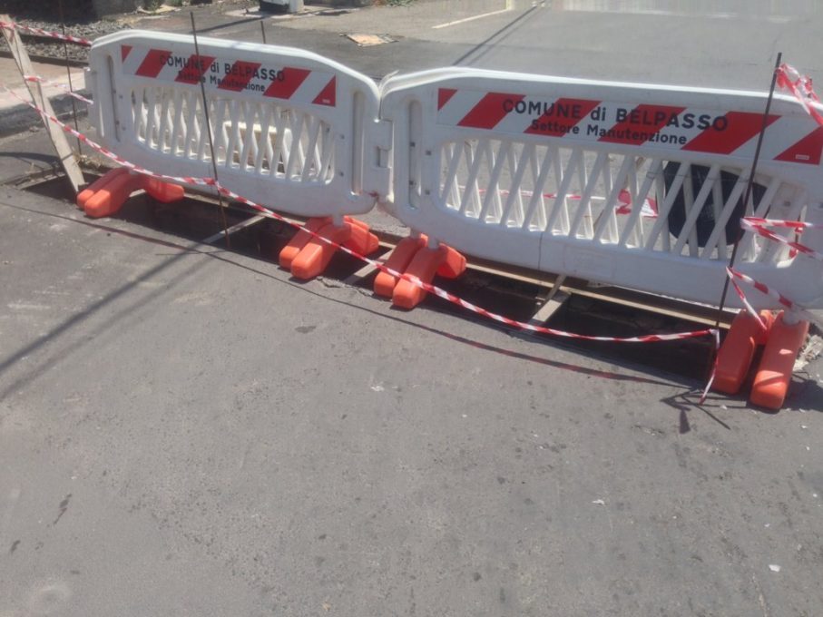 BELPASSO: RUBATE LE GRATE IN CONTRADA GIACONIA