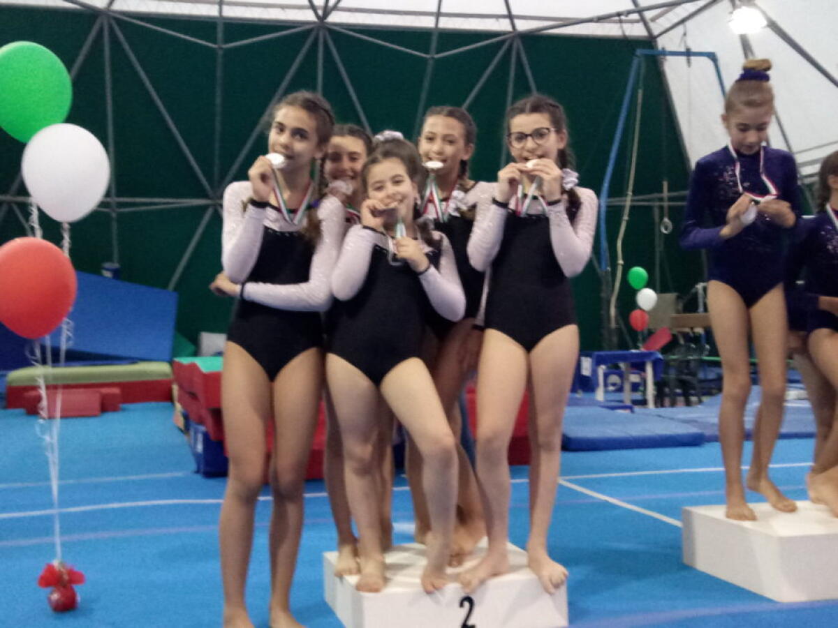 BELPASSO: ECCELLENTI RISULTATI DELL'ASD LIBELLULE AI CAMPIONATI DI GINNASTICA ARTISTICA - 