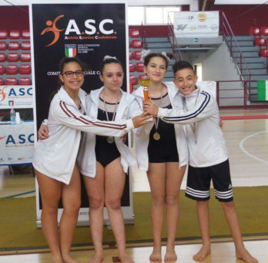 BELPASSO: ECCELLENTI RISULTATI DELL'ASD LIBELLULE AI CAMPIONATI DI GINNASTICA ARTISTICA