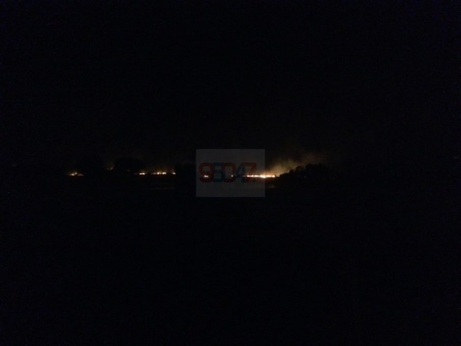PATERNO': Vasto incendio sterpaglie alle Salinelle - (Foto e Video)