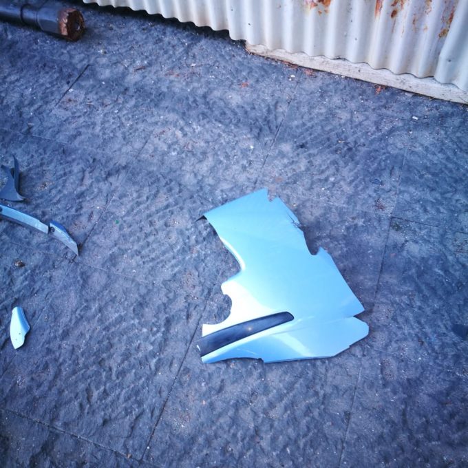 PATERNO': "MISTERIOSO" INCIDENTE, IN VIA SANTA CATERINA - LE FOTO