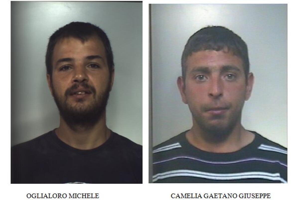 DETENZIONE DOMICILIARE PER GLI SPACCIATORI DELLA VILLA COMUNALE DI RAMACCA. - 