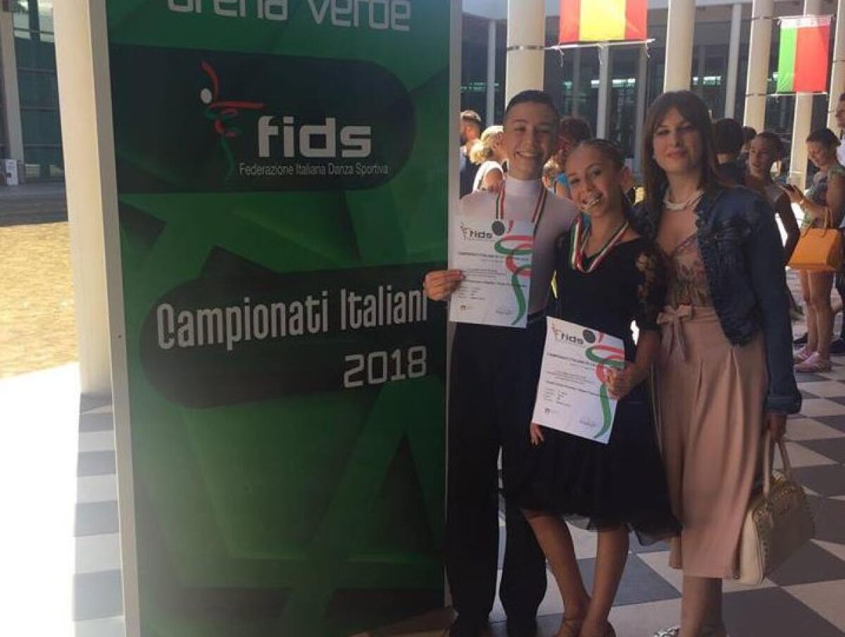 PATERNO’: DANIEL VIRGILLITO E GIADA PALUMBO CAMPIONI ITALIANI DI DANZA 2018 - 