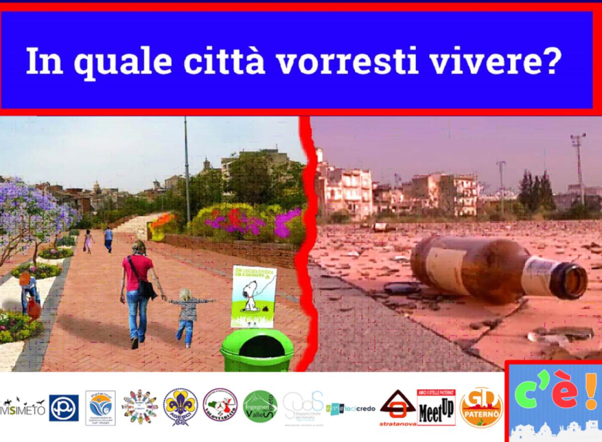 CARA PATERNO' VUOI CAMBIARE? APPELLO DA MOVIMENTI E ASSOCIAZIONI - 