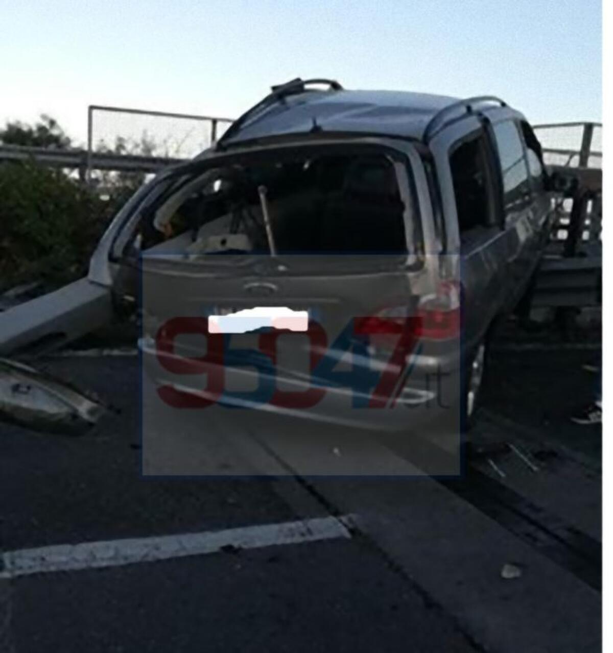TERRIBILE INCIDENTE TRA ROCCALUMERA E TAORMINA: DUE MORTI - 