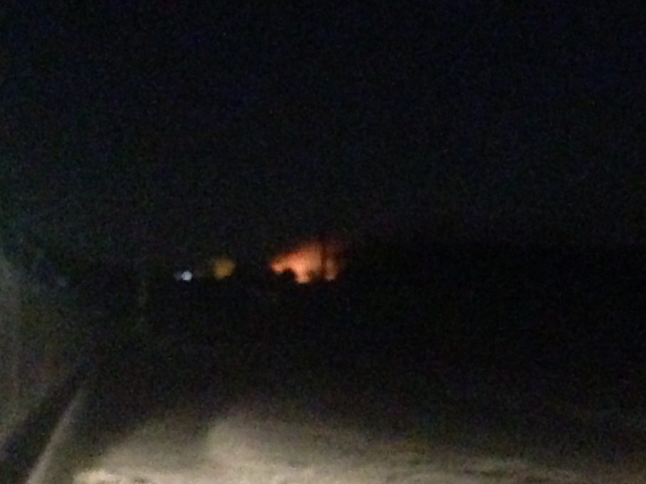 PATERNO': INCENDIO, COLONNA DI FUMO NERO SULLA CITTÀ