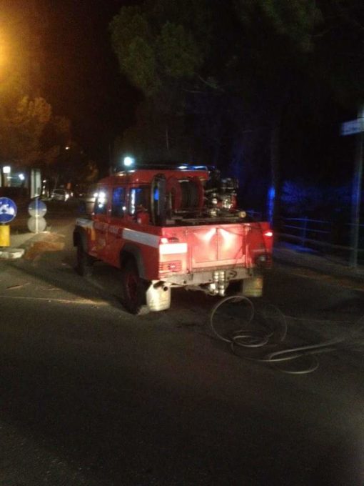 PATERNO': DOPPIO INTERVENTO DEI VIGILI DEL FUOCO IERI SERA