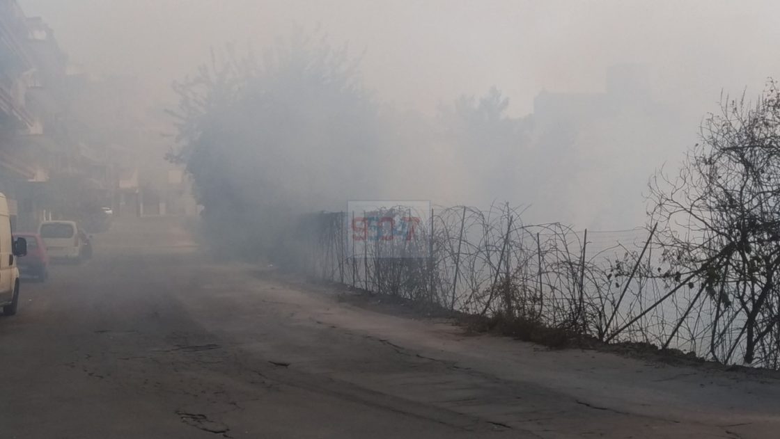 INCENDIO: ENNESIMO INCENDIO DI STERPAGLIE NEI PRESSI DI VIA E.BELLIA