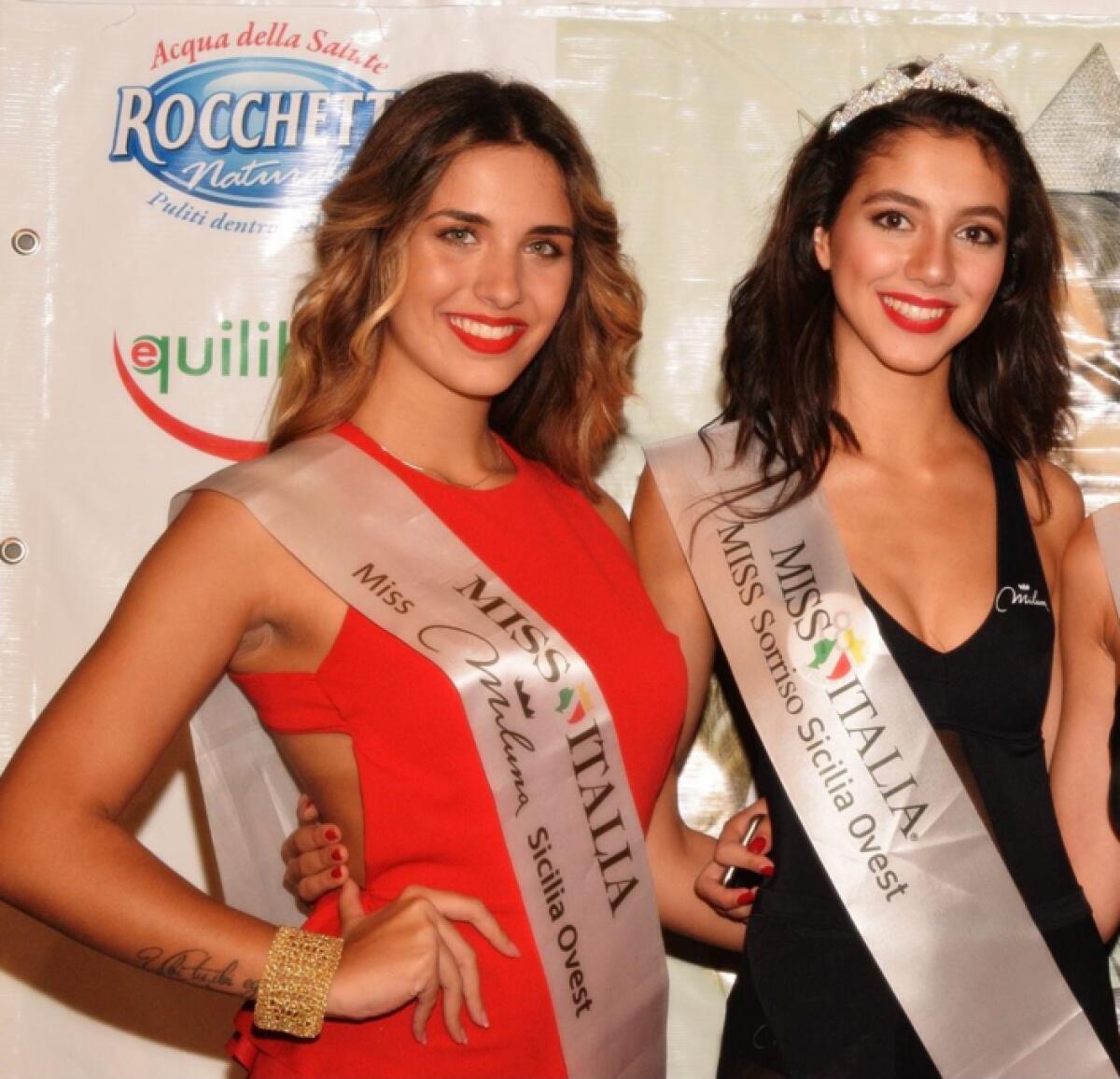 LE PATERNESI GABRIELA FARINATO E VANESSA CORSARO ALLE PREFINALI DI MISS ITALIA - 