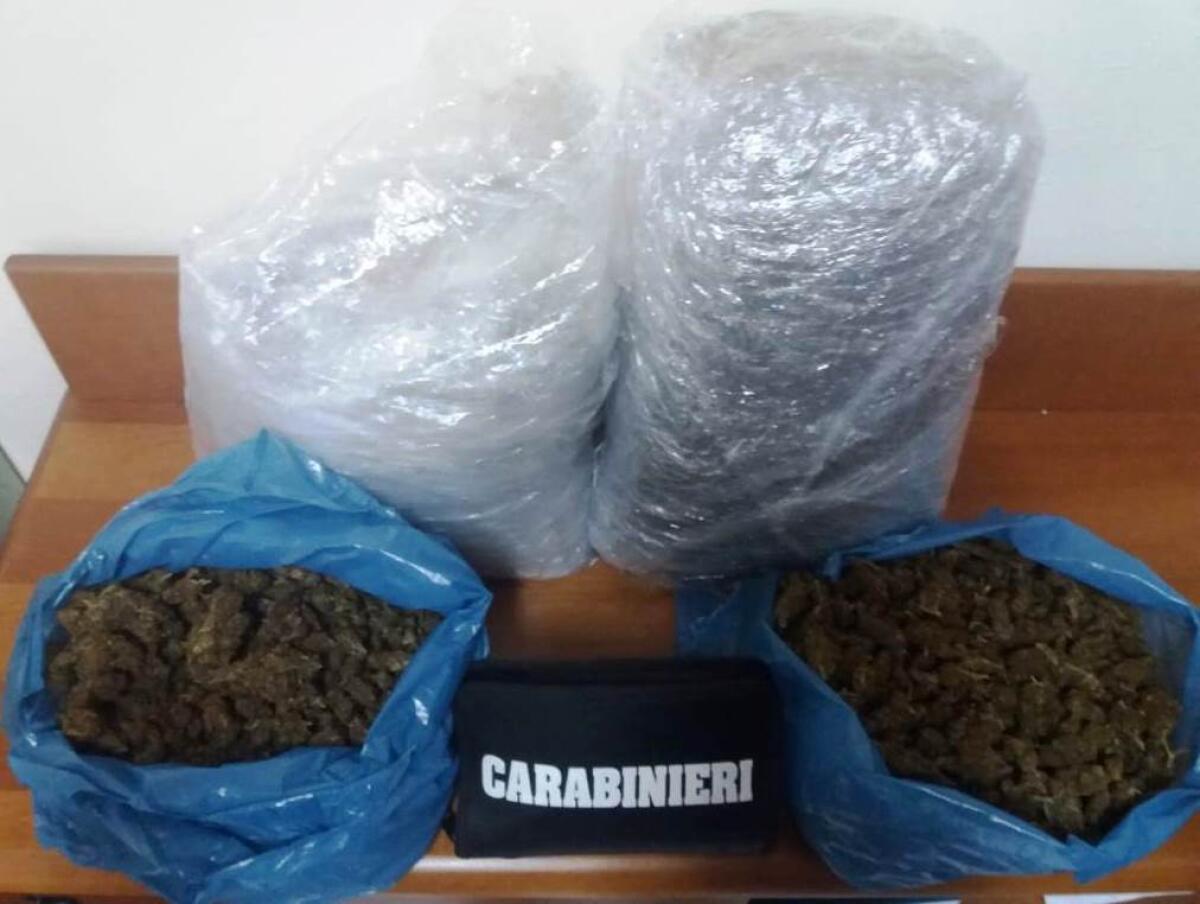 CATANIA: UN LOCALE TECNICO DELL’ANDRONE TRASFORMATO IN DEPOSITO DI DROGA, SEQUESTRATI 5 KG DI MARIJUANA - 