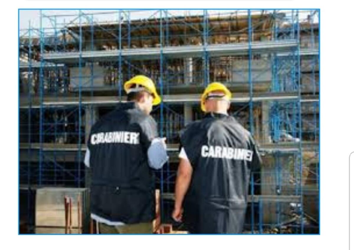 SICUREZZA SUL LAVORO E LAVORO SOMMERSO: ANCORA UN CANTIERE SEQUESTRATO, CINQUE  GLI IMPRENDITORI DENUNCIATI - 