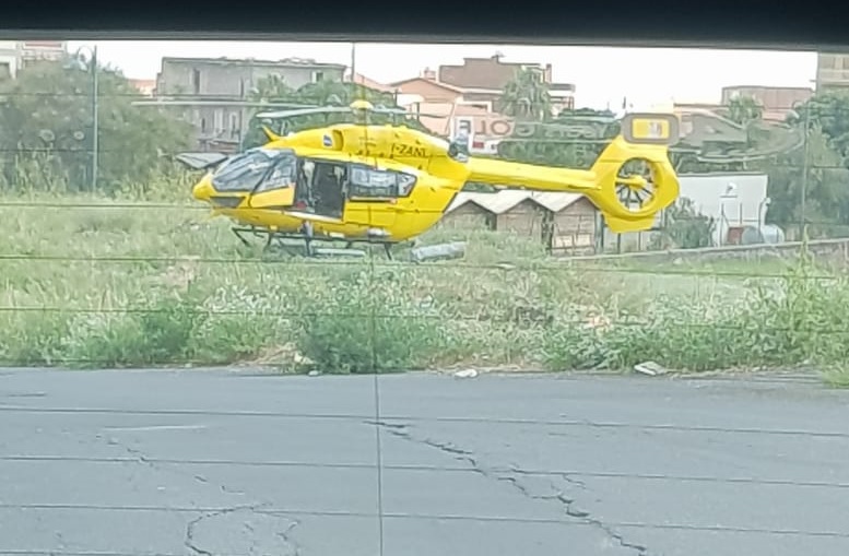 BIANCAVILLA: INCIDENTE AUTO-SCOOTER IN VIA CRISTOFORO COLOMBO - INTERVIENE L’ELISOCCORSO