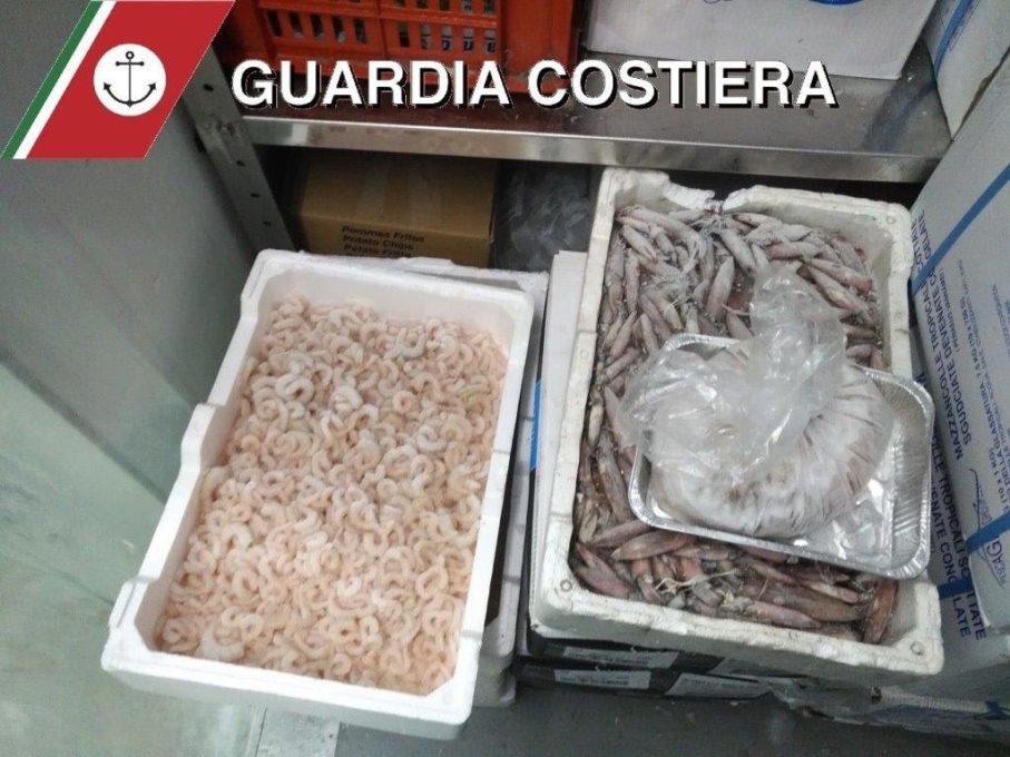 CATANIA: CONTROLLI DELLA GUARDIA COSTIERA, SEQUESTRATO PESCE NON MANGIABILE