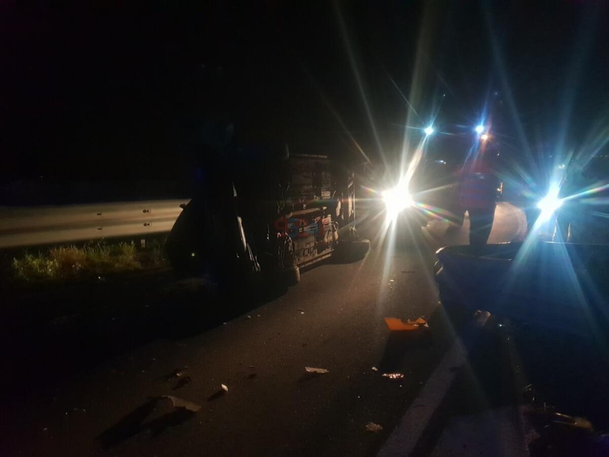 PATERNÒ INCIDENTE VICINO LO SVINCOLO DI PALAZZOLO - 