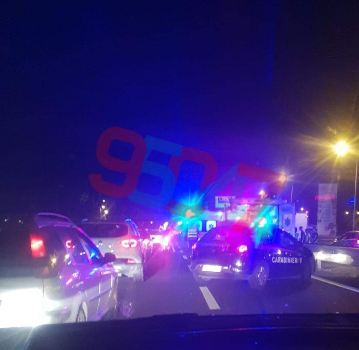 INCIDENTE MORTALE NEI PRESSI DI ETNAPOLIS - 