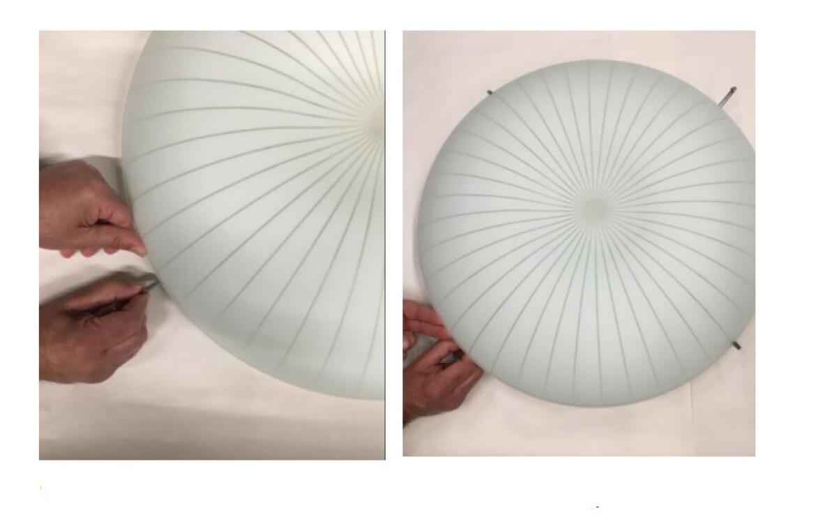 IKEA RITIRA DAL MERCATO UN LOTTO DI PLAFONIERE CALYPSO PER IL RISCHIO DI CADUTA DEL PARALUME. - 