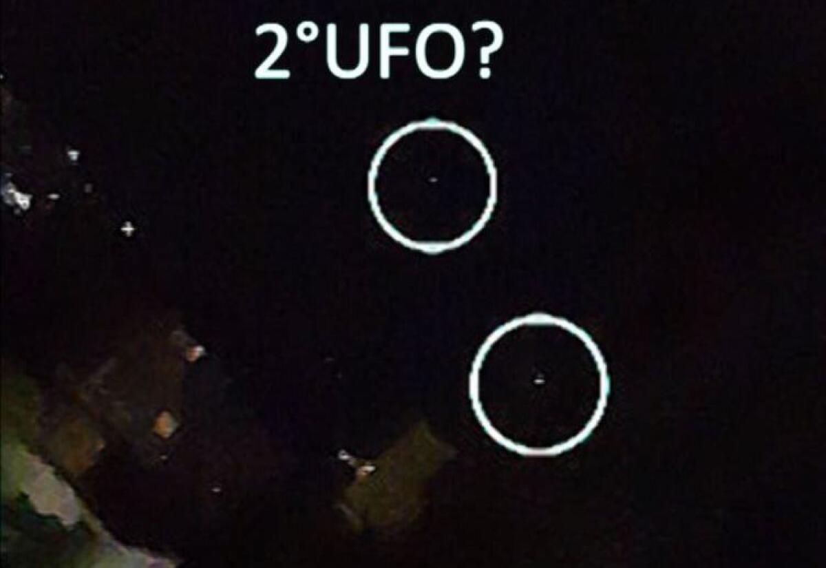 UFO AVVISTATO SUL MARE DI CATANIA - 