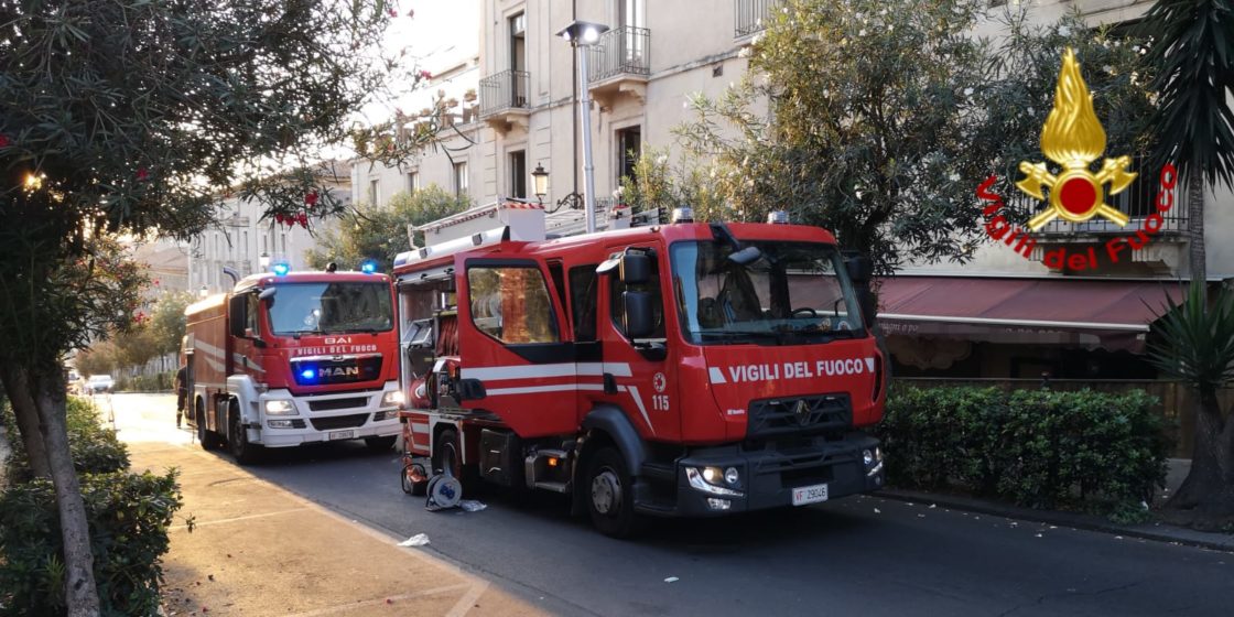CATANIA: INCENDIO QUESTA MATTINA, IN UN RISTORANTE DI VIA SAN GIULIANO
