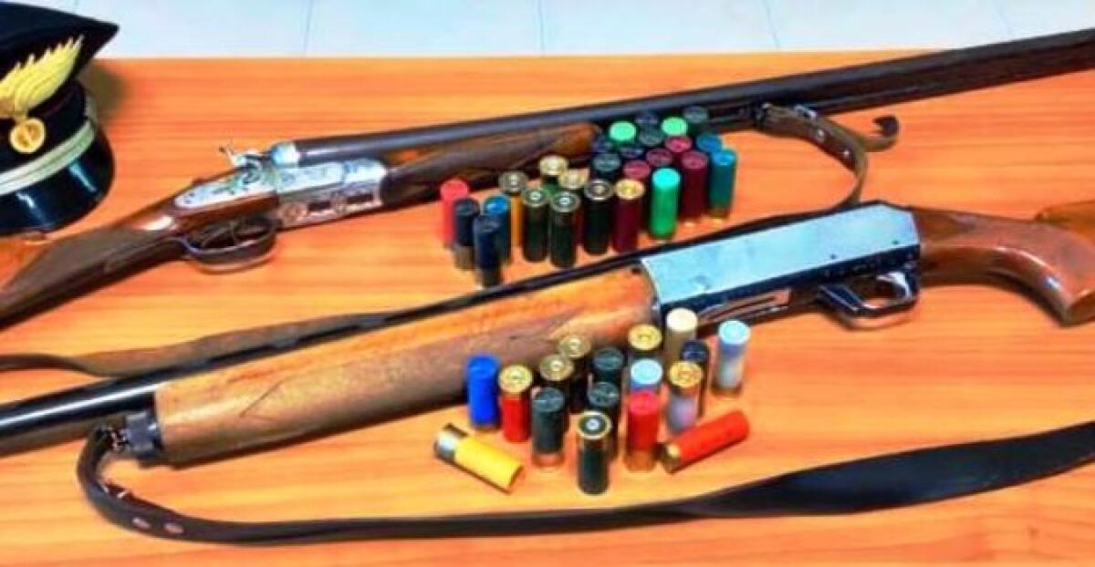 BRONTE: PORTO ILLEGALE D'ARMI, DENUNCIATO UN BRACCONIERE - 