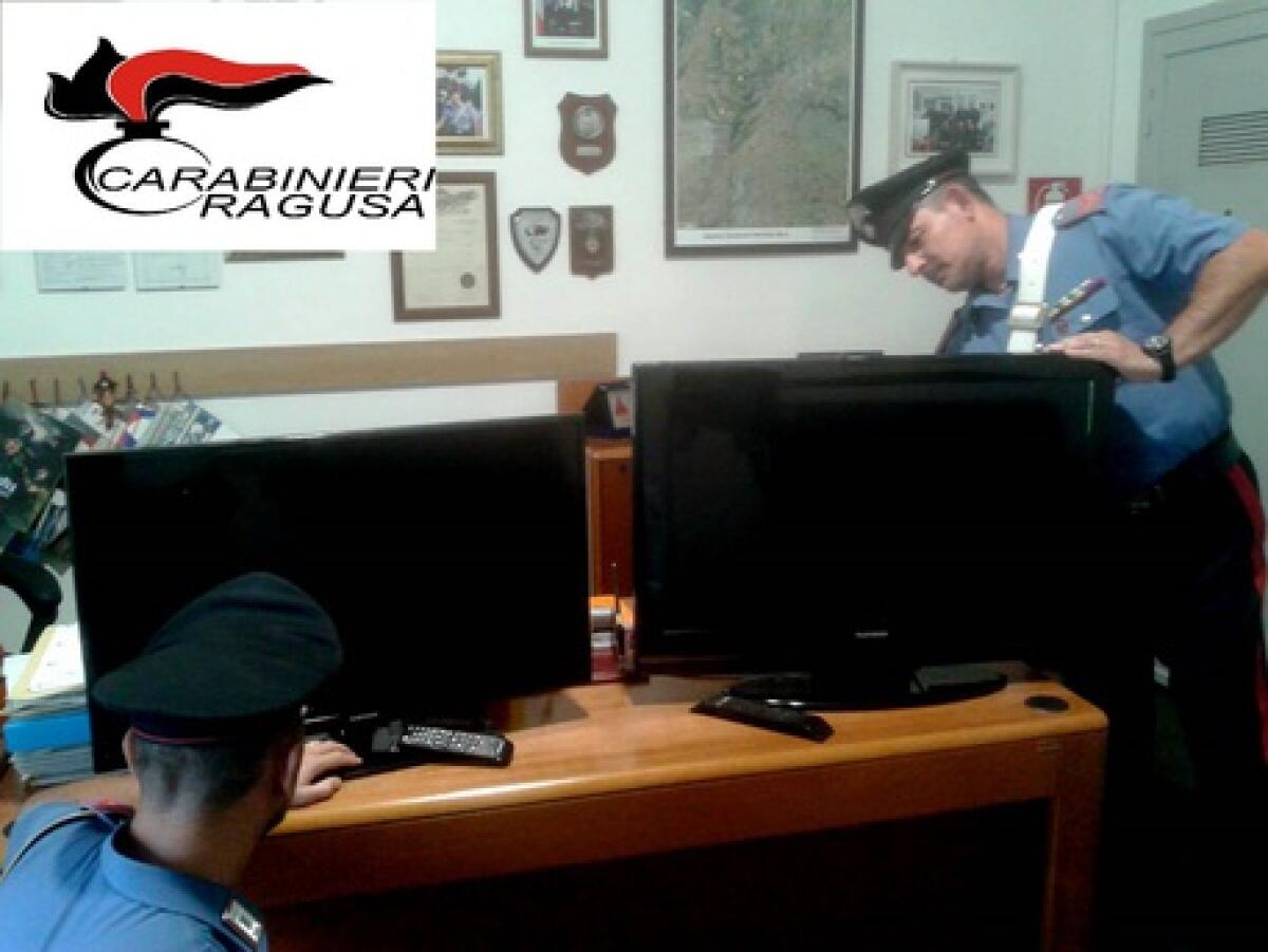 RAGUSA: Rubano due Tv da casa vicina morta - 