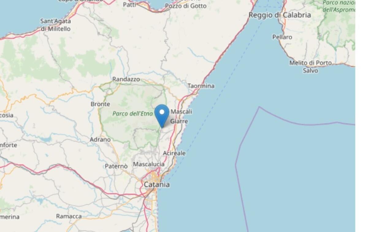 MICRO SCOSSE NELLA NOTTE NEL CATANESE E TRAPANESE - 