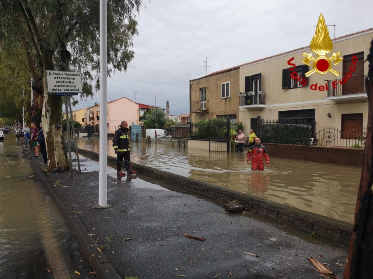 Piogge abbondanti e vento: il maltempo colpisce la Sicilia - 