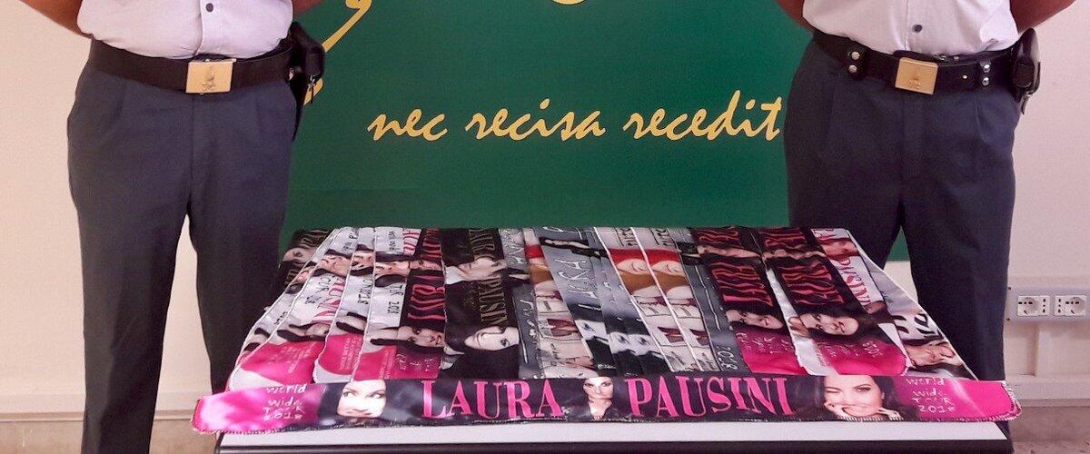 VENDEVANO MERCE CONTRAFFATTA AL CONCERTO DI LAURA PAUSINI AD ACIREALE, SEI DENUNCE - 