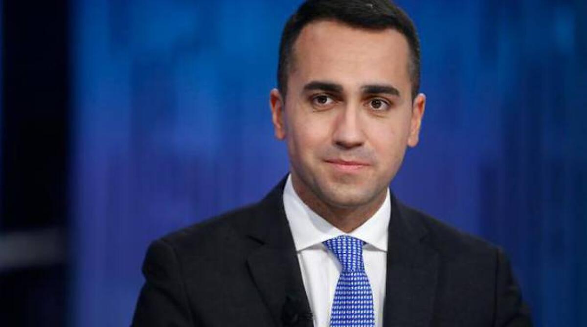 LUIGI DI MAIO DOMANI A PATERNO', IL PROGRAMMA COMPLETO DELLA VISITA - 