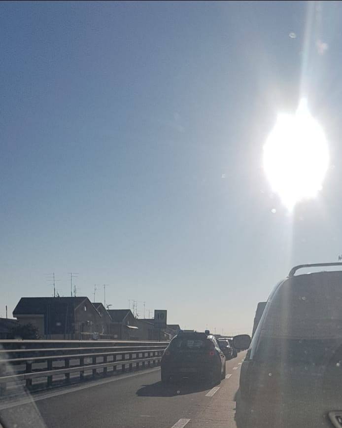 INCIDENTE SS121 IN DIREZIONE CATANIA