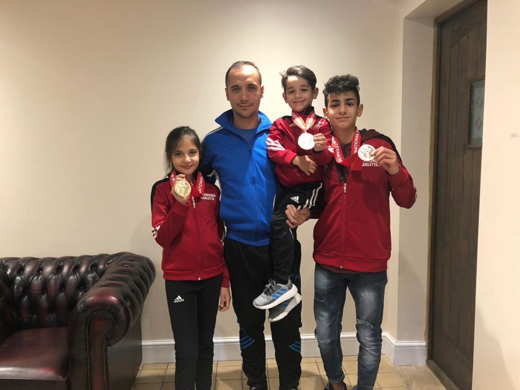 PATERNO': IL TEAM MARLETTA "SBANCA" LONDRA, CON 3 ORI