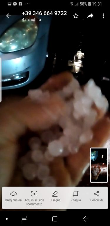 PATERNÒ BOMBA D’ACQUA COLPISCE LA ZONA - FOTO E VIDEO