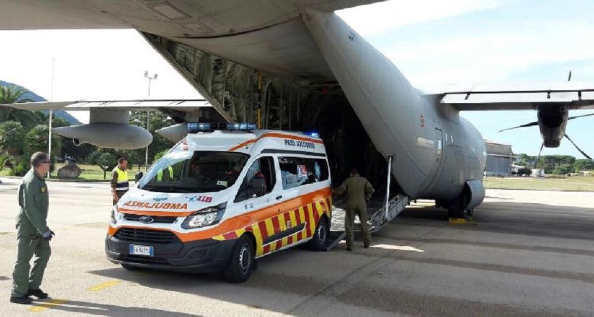 BIMBA DI 13 ANNI IN GRAVISSIME CONDIZIONI TRASPORTATA DA FIRENZE A MESSINA GRAZIE A UN VOLO DELL’AERONAUTICA MILITARE - 