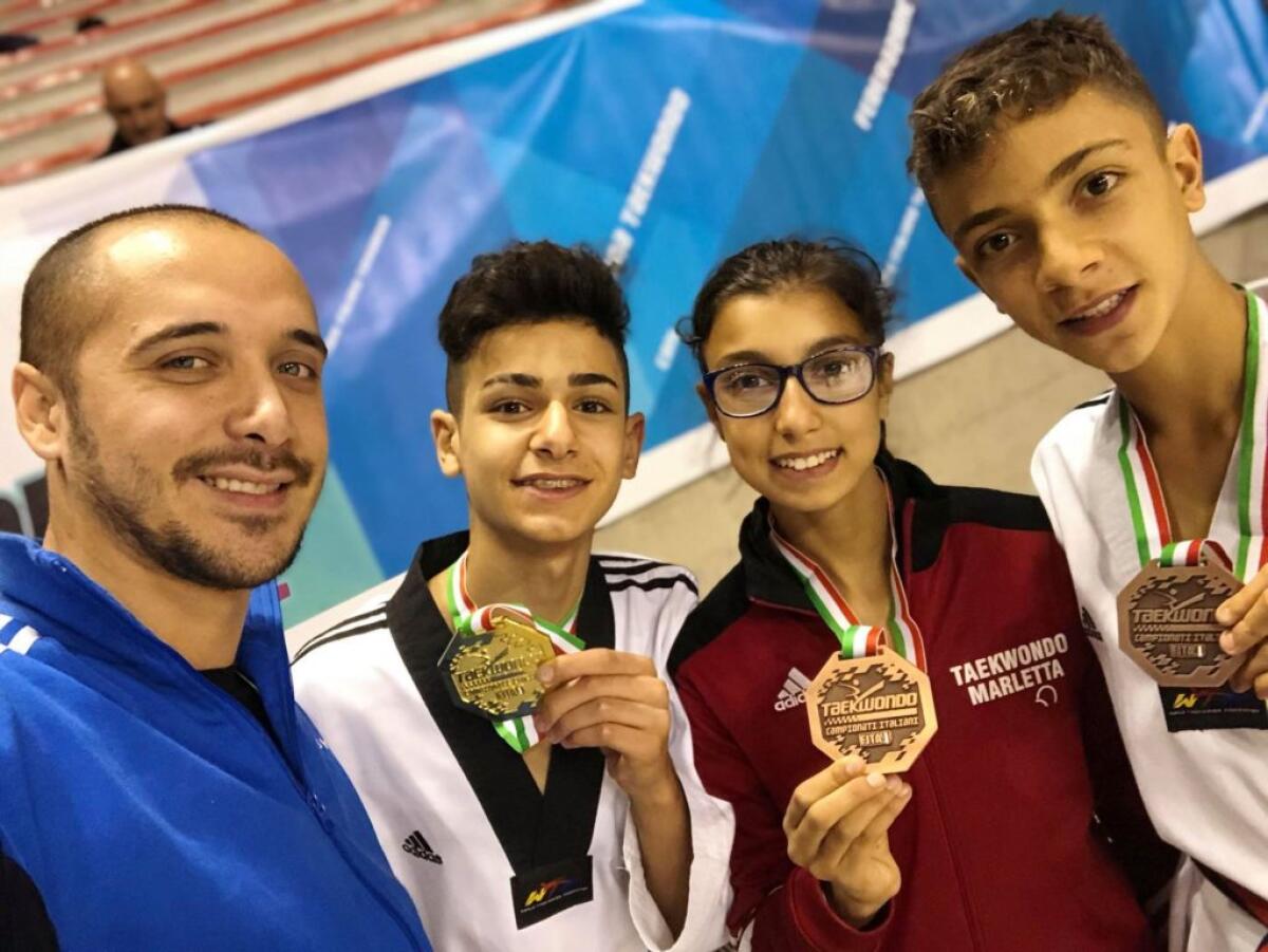 IL PATERNESE GABRIELE RAU DEL TEAM MARLETTA CAMPIONE NAZIONALE DI TAEKWONDO - 